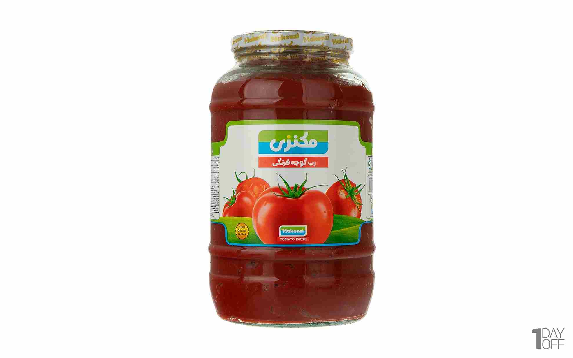 تصویر 2 از رب گوجه فرنگی مکنزی انتخابی برای پخت غذاهای متنوع